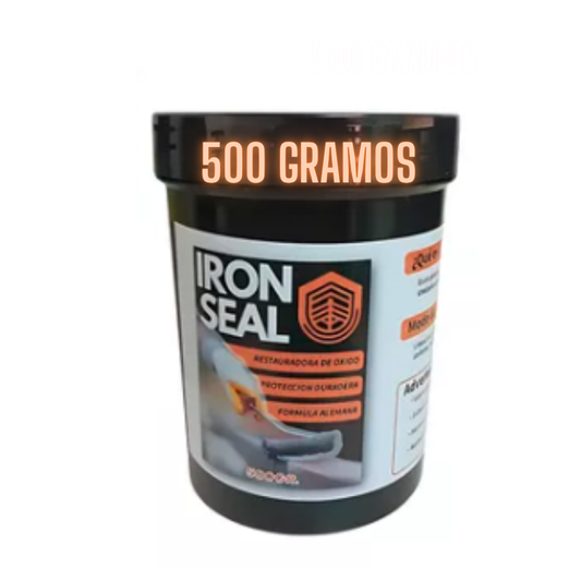 IRON SEAL: Pintura Anticorrosiva que sella y Protege el Metal Oxidado + Brocha de Regalo 🖌️
